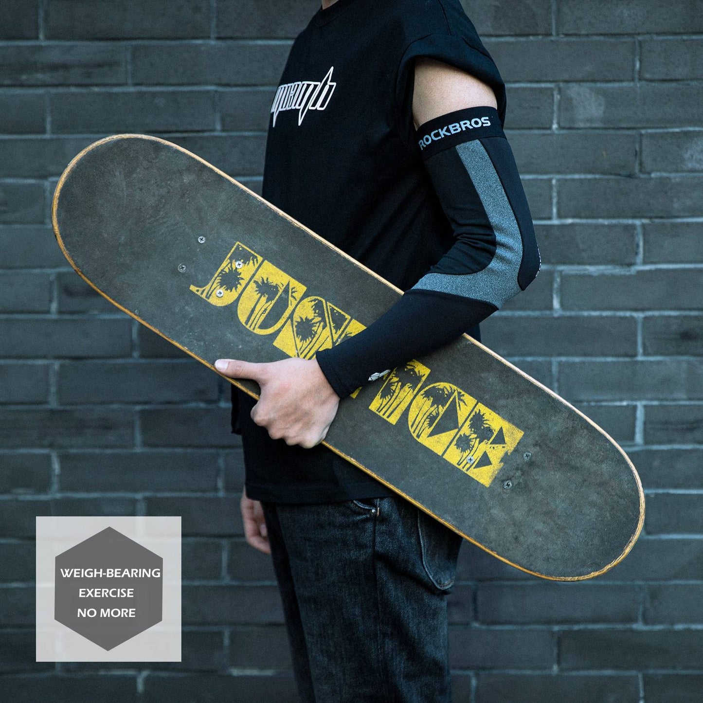 Talvikäsivarsien lämmittimet pyöräilyyn, patikointiin, juoksuun ja ulkoiluun - ROCKBROS