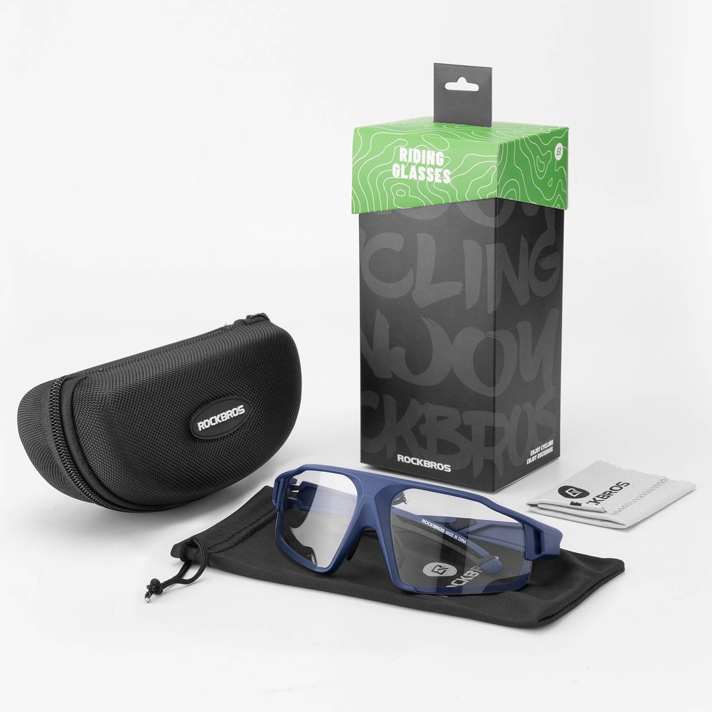 Fotokromiset aurinkolasit ulkoiluun, unisex, ROCKBROS