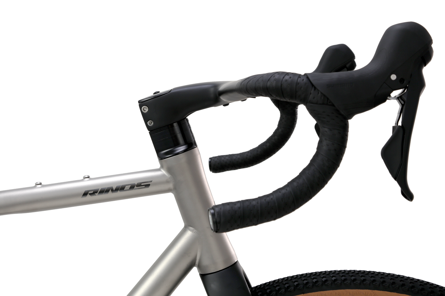 RINOS Titaninen Gravelpyörä Atlas 1 Shimano GRX400