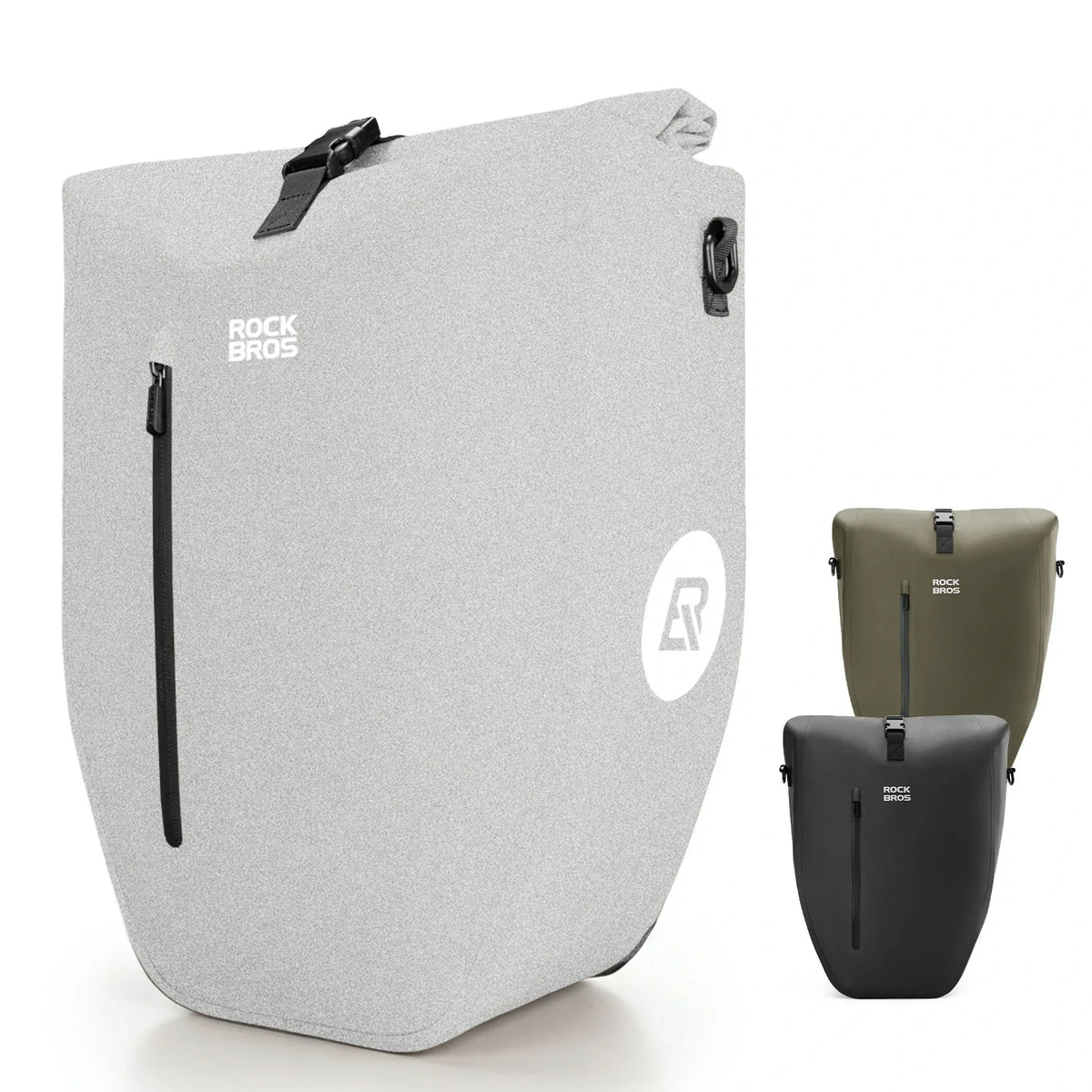 ROCKBROS 15L-20L Polkupyörän tavaratukilaukku 3-in-1