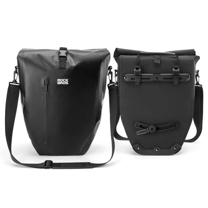 ROCKBROS 15L-20L Polkupyörän tavaratukilaukku 3-in-1