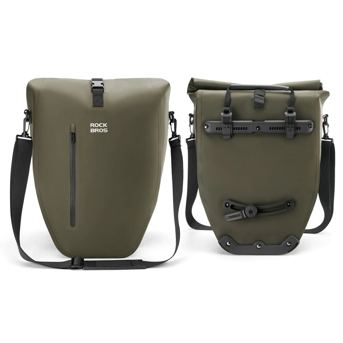 ROCKBROS 15L-20L Polkupyörän tavaratukilaukku 3-in-1