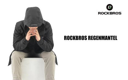 ROCKBROS Sadetakki Sadetakki Vedenpitävä Tuulenpitävä Naisten Miesten