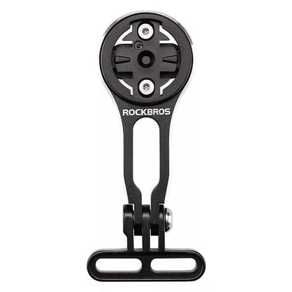ROCKBROS polkupyörätietokoneteline Garmin Bryton Wahoo GPS-ohjaustangon pidikkeeseen, alumiinia
