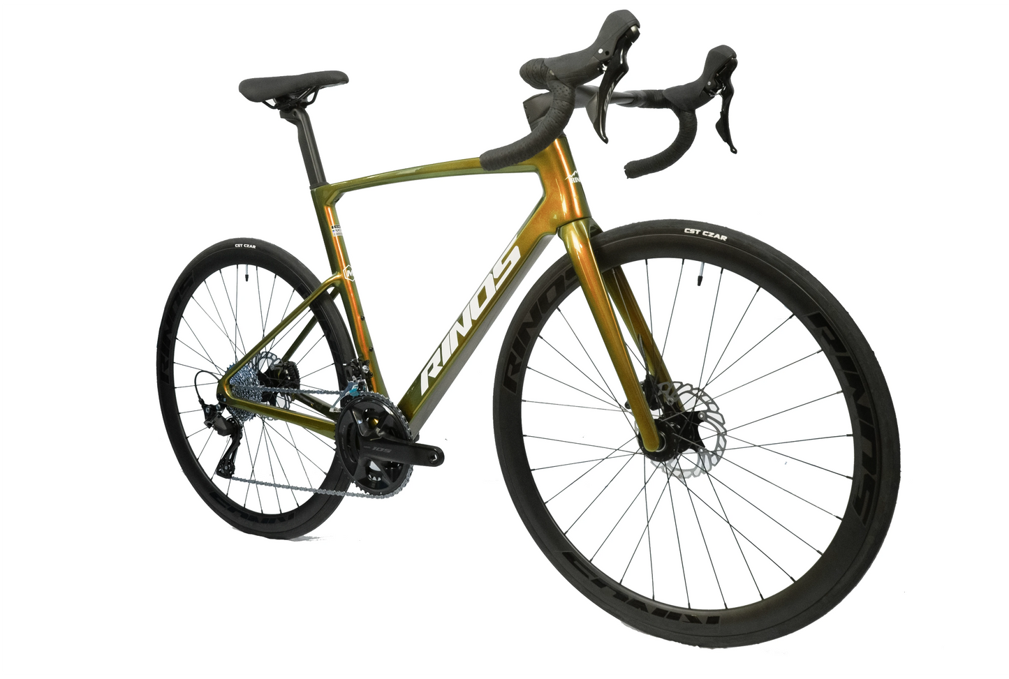 RINOS Carbon maantiepyörä 700C Shimano 105 R7120 24 vaihdetta Odin4.0