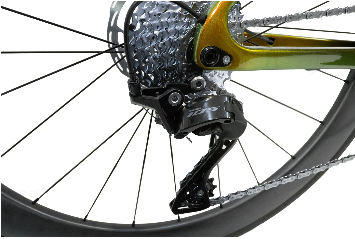 RINOS Täysikuituinen maantiepyörä Odin 4.1 Shimano 105 ST-R7120 24-vaihteinen