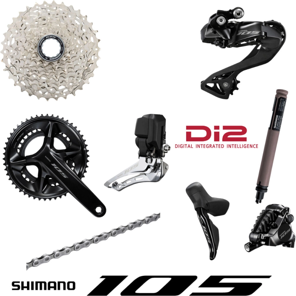 Shimano 105 Di2 R7170 2x12-vaihteinen osasarja
