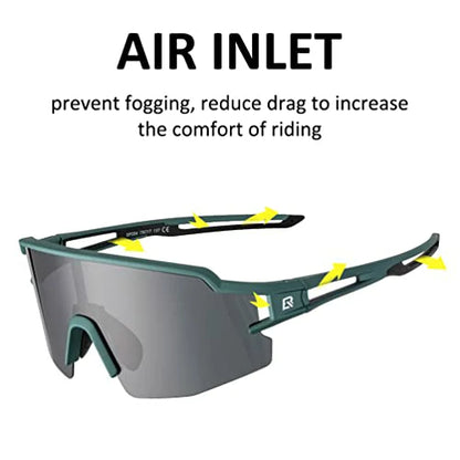 ROCKBROS Pyöräilylasit Polarisoivat aurinkolasit UV400 SP204