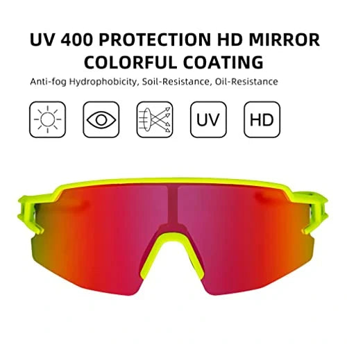ROCKBROS Pyöräilylasit Polarisoivat aurinkolasit UV400 SP204
