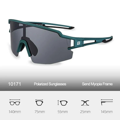 ROCKBROS Pyöräilylasit Polarisoivat aurinkolasit UV400 SP204