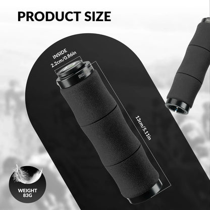 ROCKBROS pyörän kahvat liukuvastus EVA vaahto pyörän ohjaintangon kahvat alumiinilla 22MM