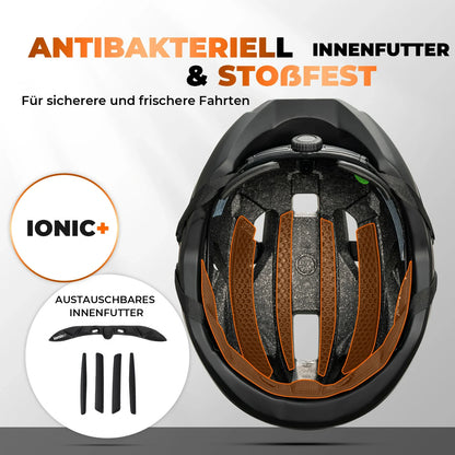ROCKBROS pyöräkypärä magneettilukituksella –54-60CM
