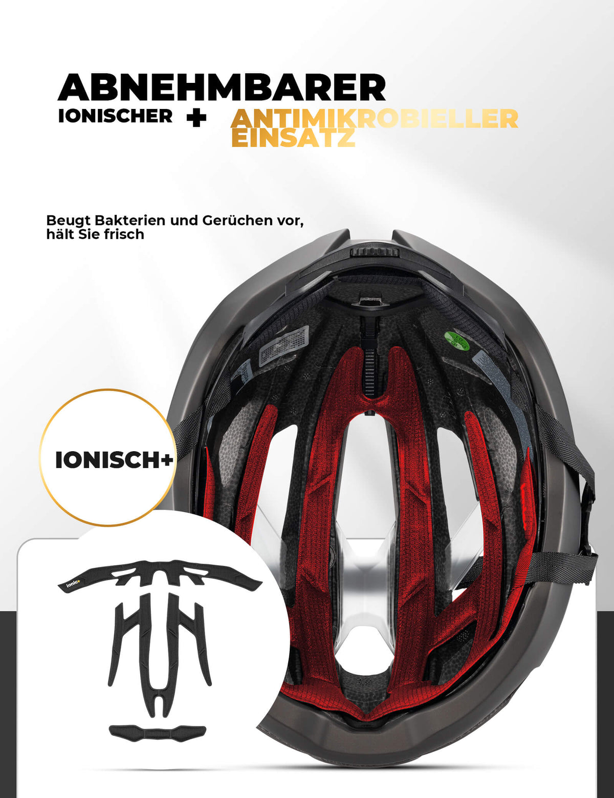 ROCKBROS pyöräilykypärä vahvistuskehyksellä 58-62cm