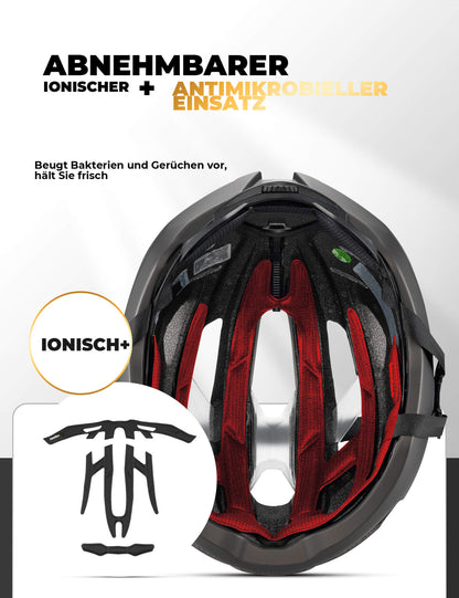 ROCKBROS pyöräilykypärä vahvistuskehyksellä 58-62cm