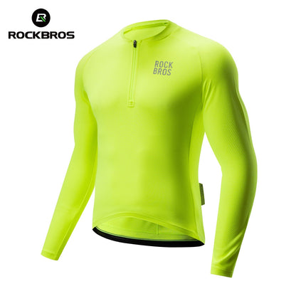 ROCKBROS pyöräilypaita pitkällä hihammallinen lyhyellä etuvetoketjulla - Malli YDCX011