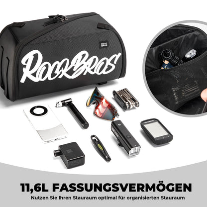 ROCKBROS Taitettava yhden osan takatasku tavaratelineelle