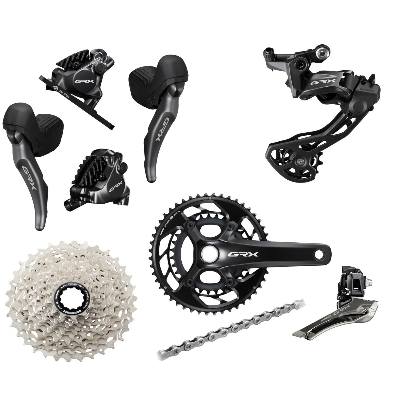 Shimano GRX RX820 2x12-vaihteinen osasarja