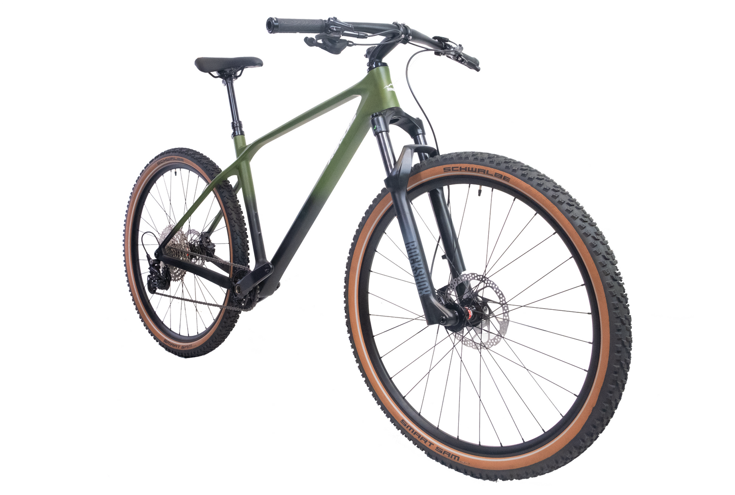 RINOS Gaia2X Carbon MTB Shimano Deore 12-vaihdetta Hardtail Rockshox