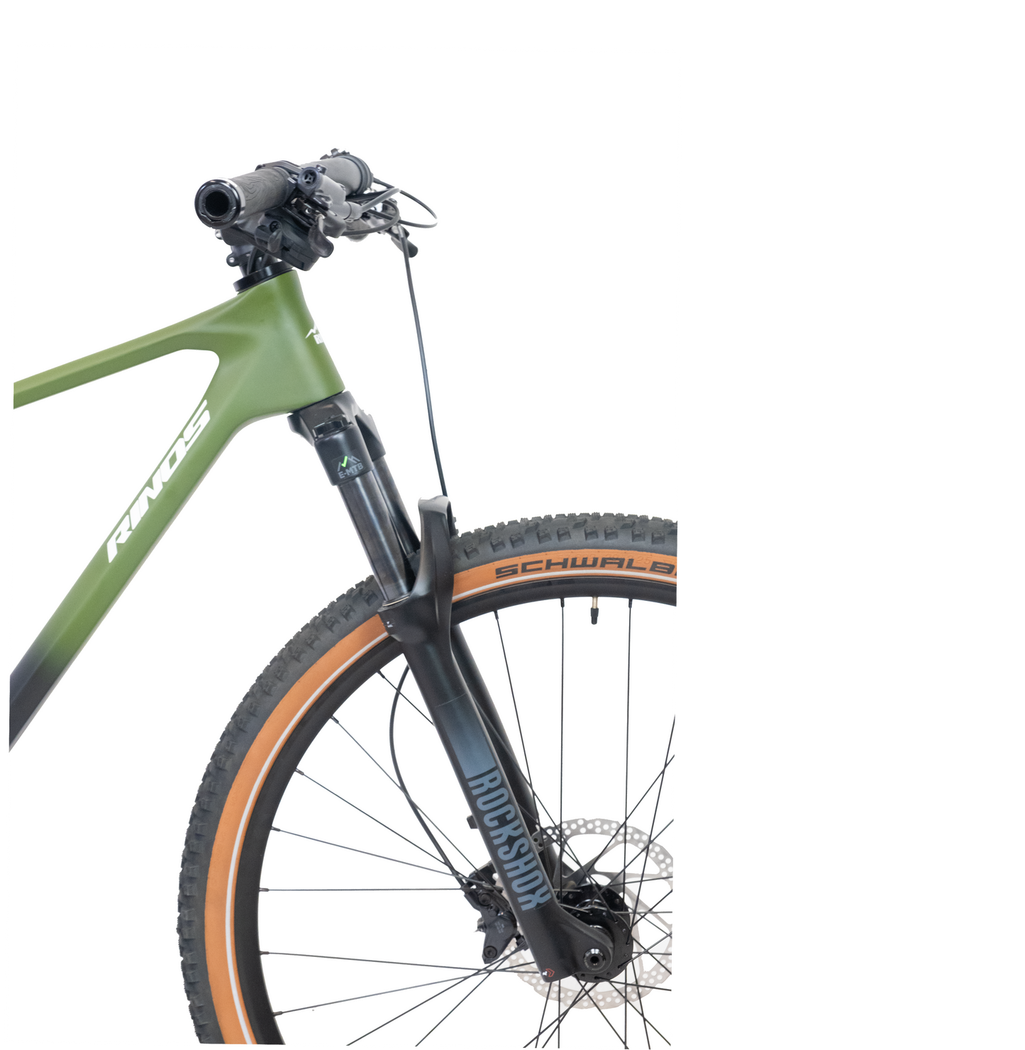 RINOS Gaia2X Carbon MTB Shimano Deore 12-vaihdetta Hardtail Rockshox