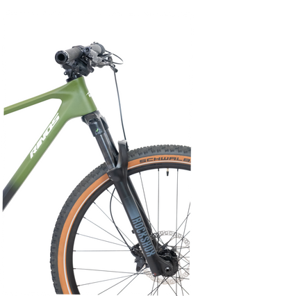 RINOS Gaia2X Carbon MTB Shimano Deore 12-vaihdetta Hardtail Rockshox