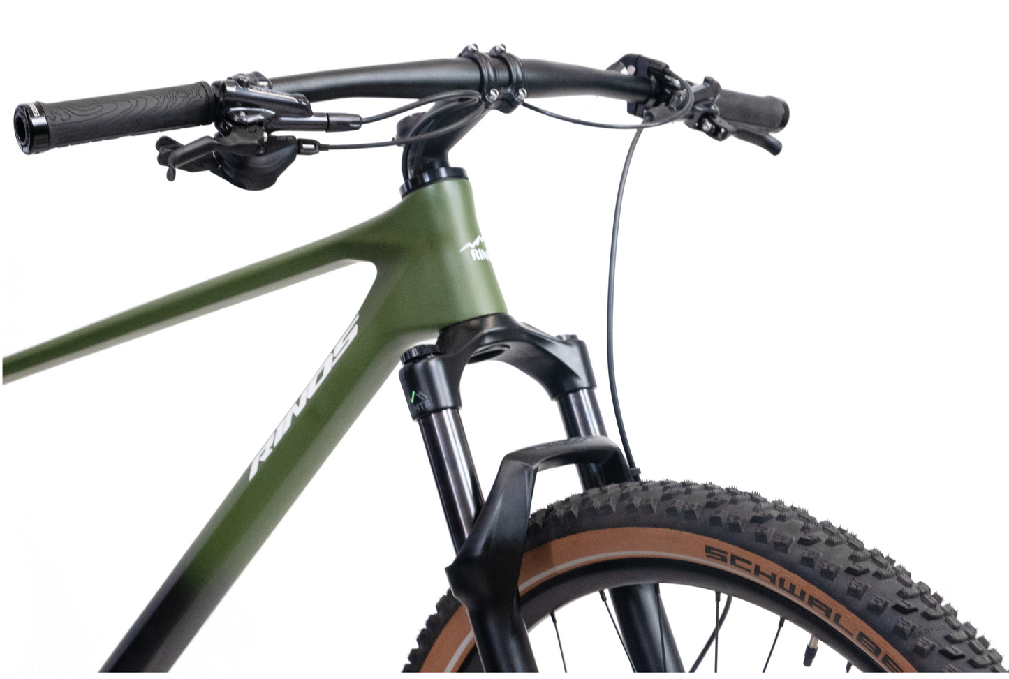 RINOS Gaia2X Carbon MTB Shimano Deore 12-vaihdetta Hardtail Rockshox