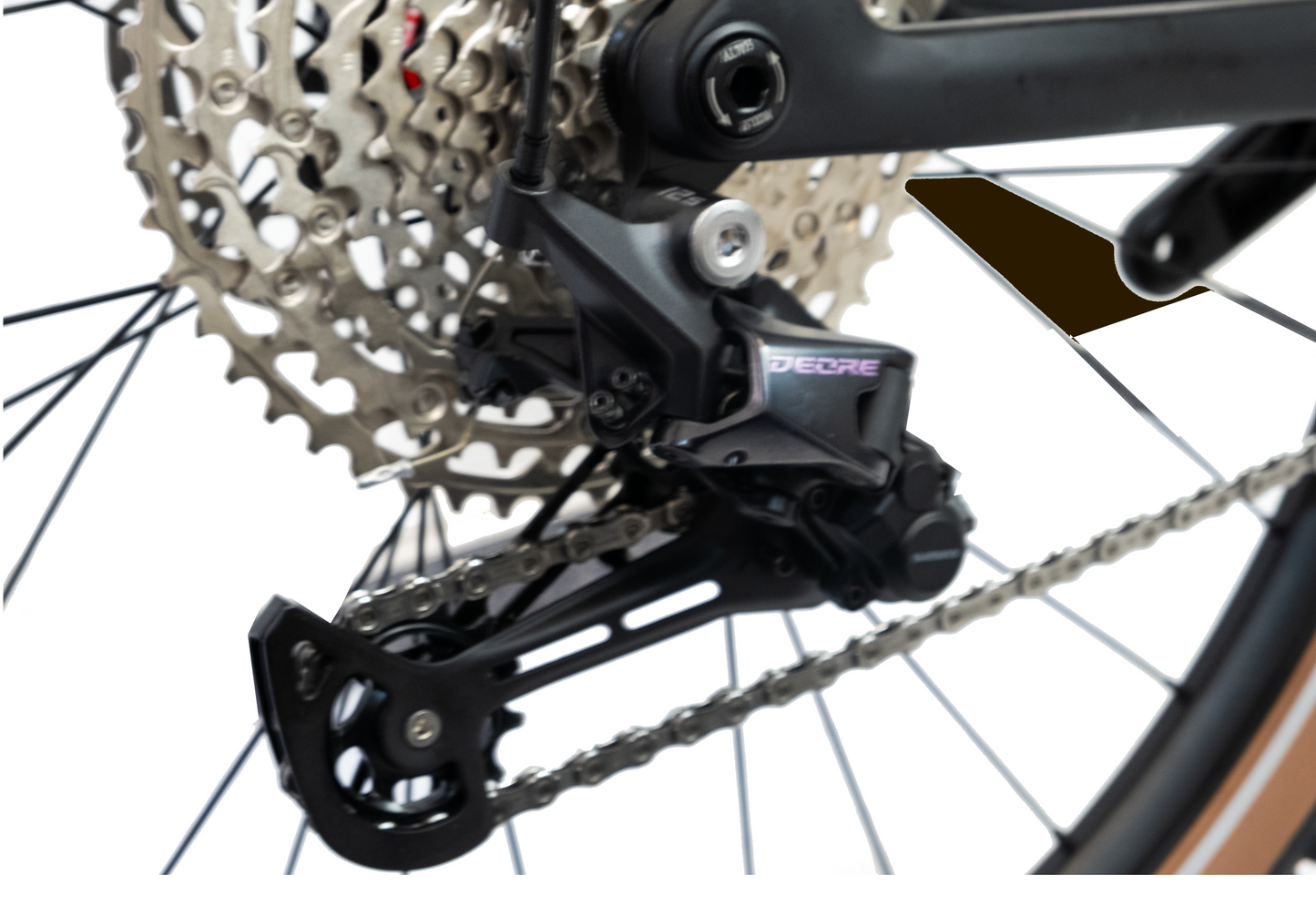 RINOS Gaia2X Carbon MTB Shimano Deore 12-vaihdetta Hardtail Rockshox