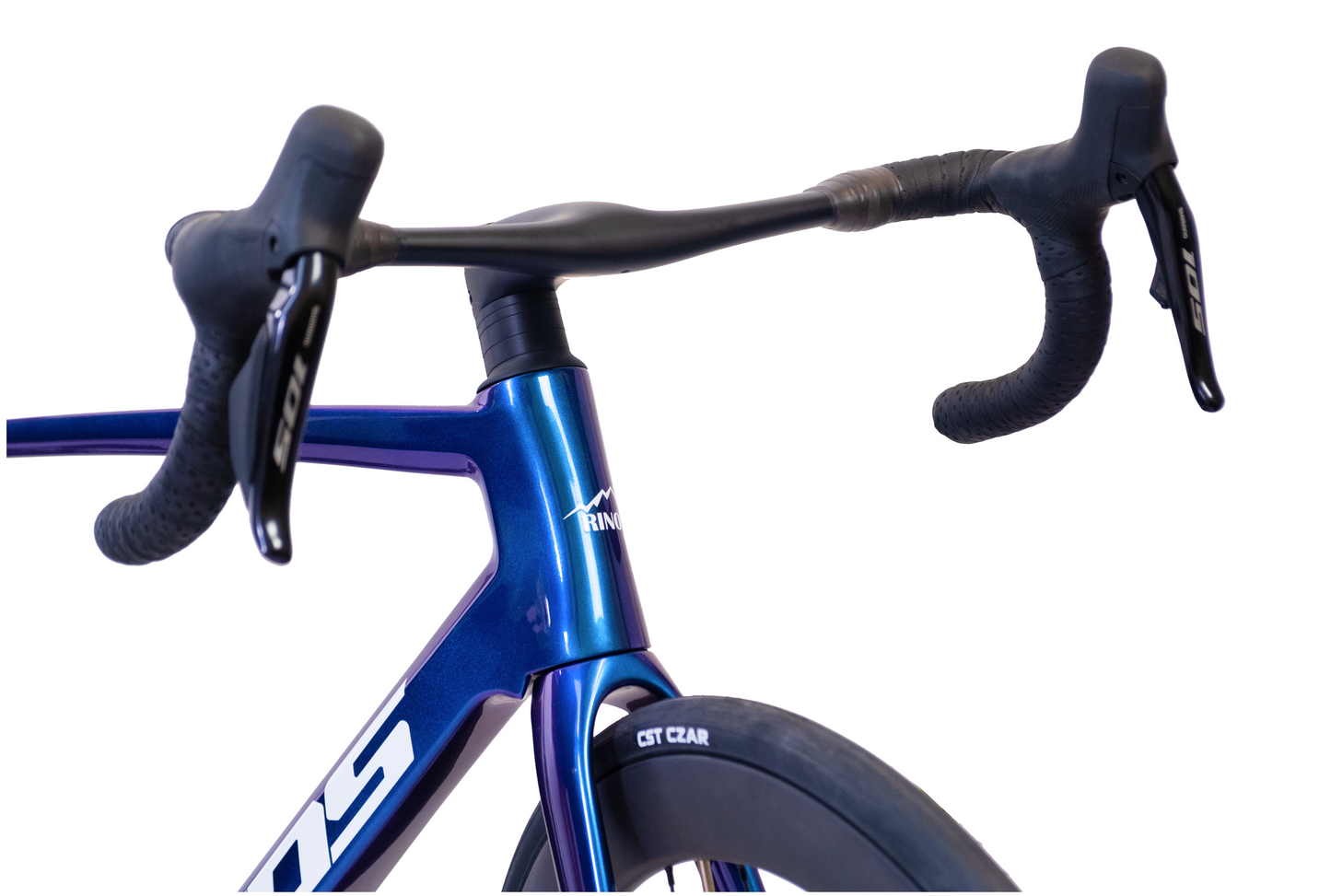 RINOS Hiilikuitu Maantiepyörä Odin 6.1 Shimano 105 Di2, 24 vaihdetta