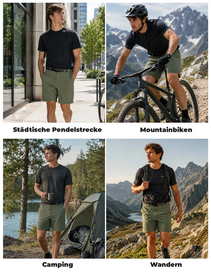 ROCKBROS Miesten kesäshortsit Army Vihreä