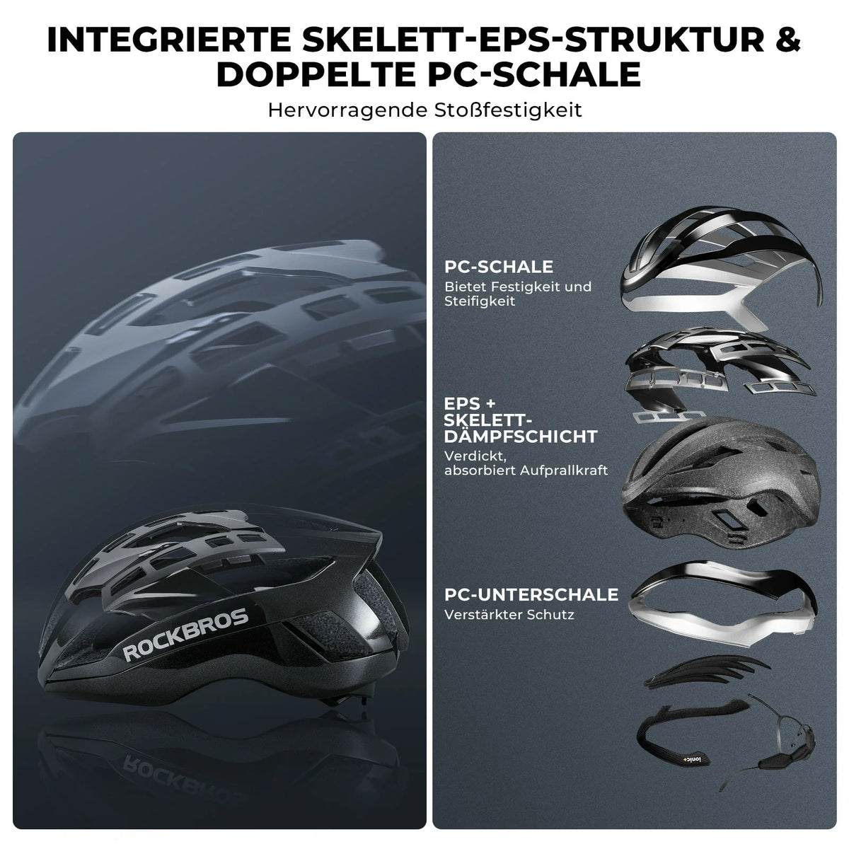ROCKBROS Kevyt pyöräkypärä LK-79