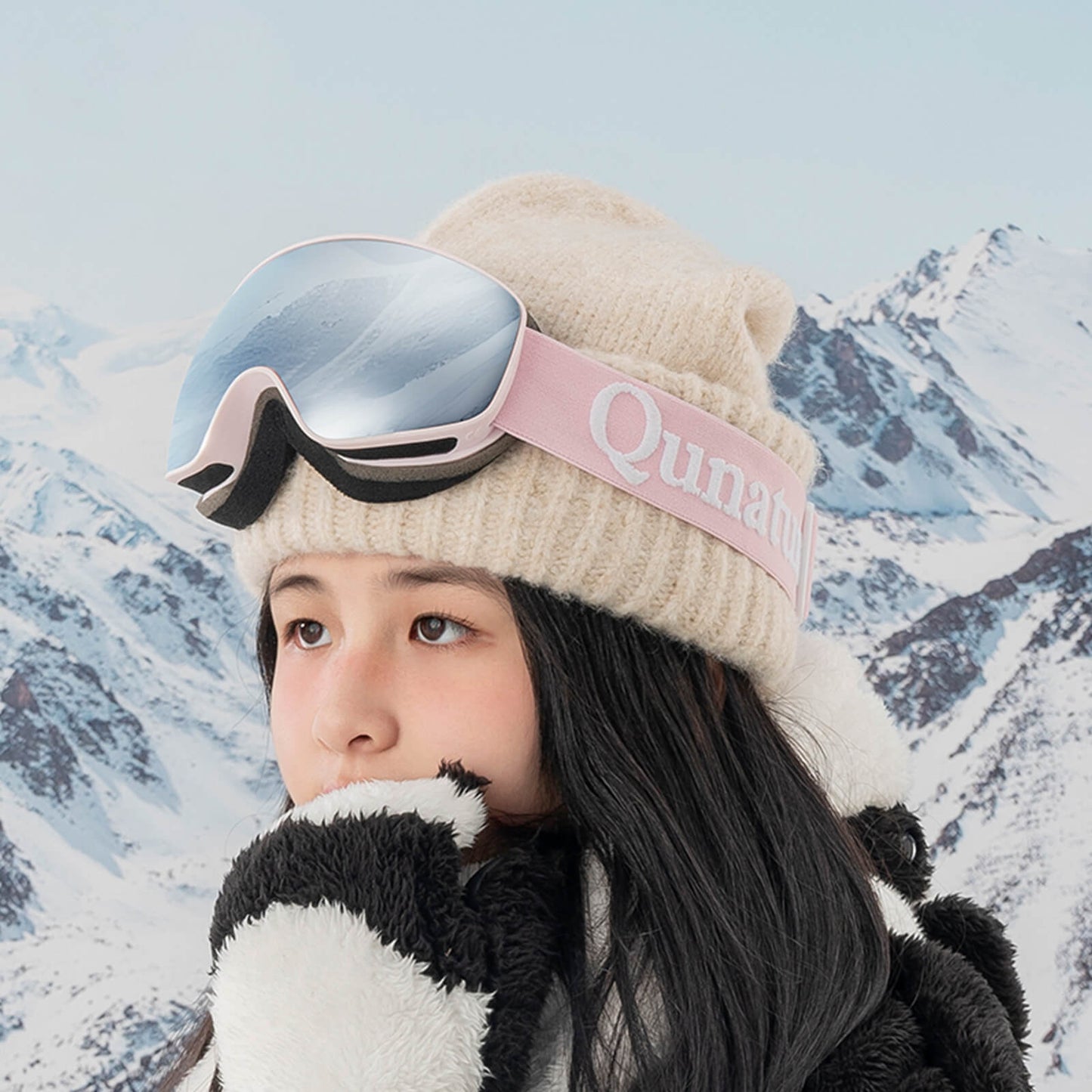 OTG huurtumattomat hiihtolasit unisex Qunature