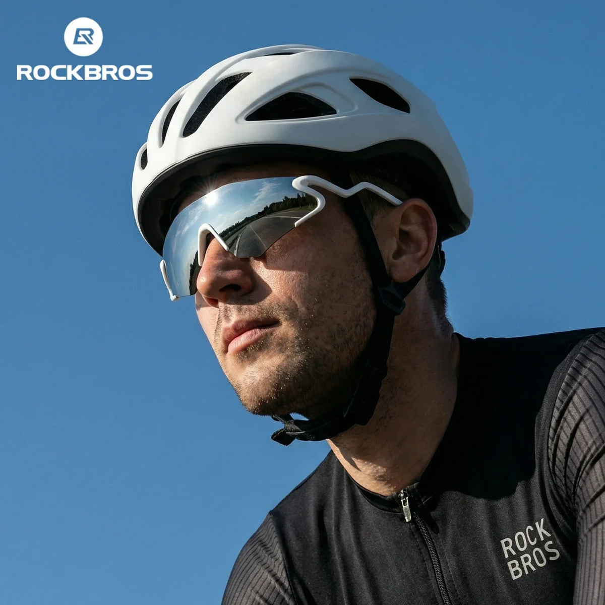 ROCKBROS Fotokromaattinen pyöräilylasit UV400-suojalla