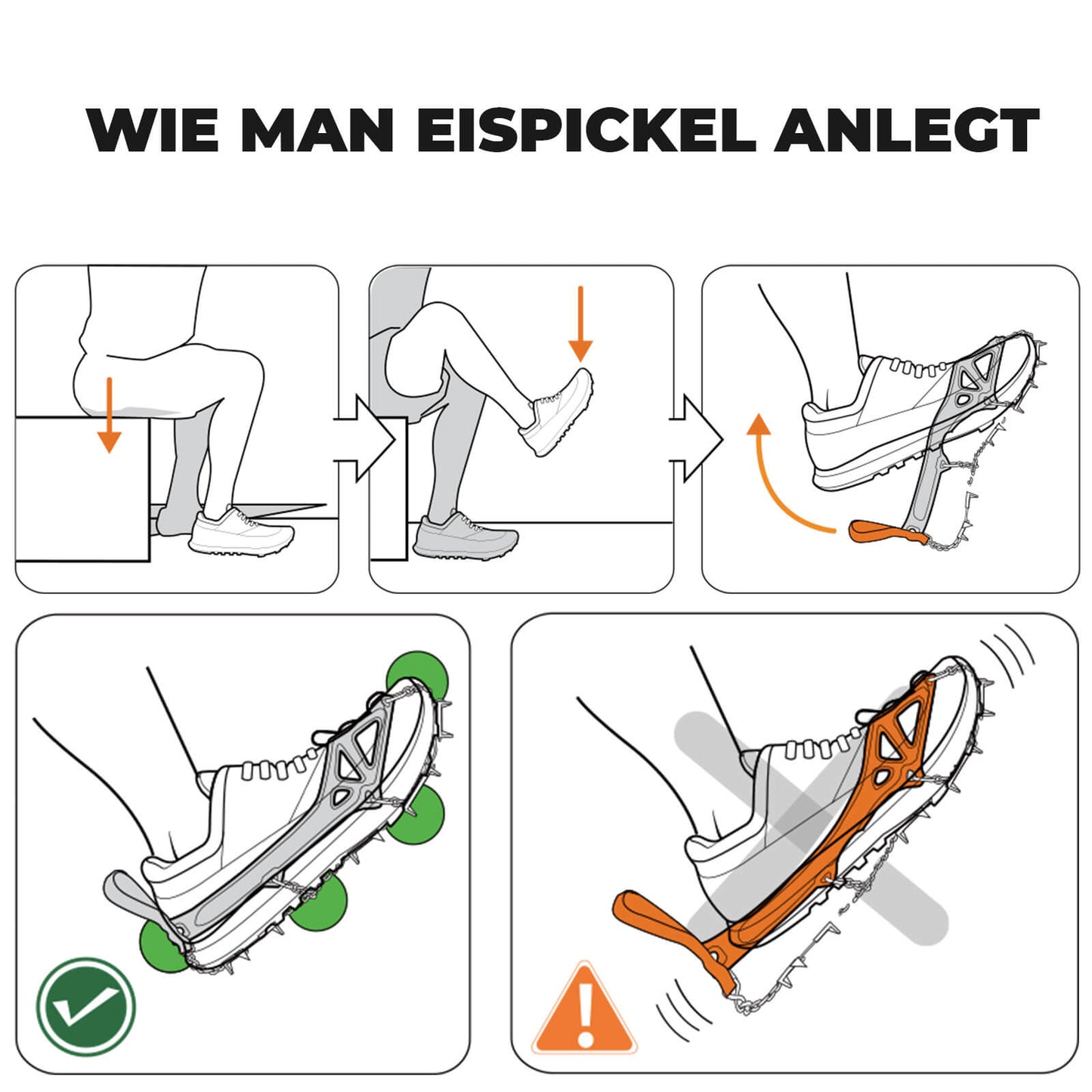 Kevyet jäähakut vaellukseen Quantature