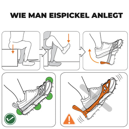 Kevyet jäähakut vaellukseen Quantature