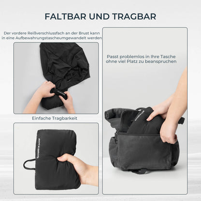 Hihaton pyöräilyliivi, pyöräilytakki, pakattava, hengittävä, ROCKBROS