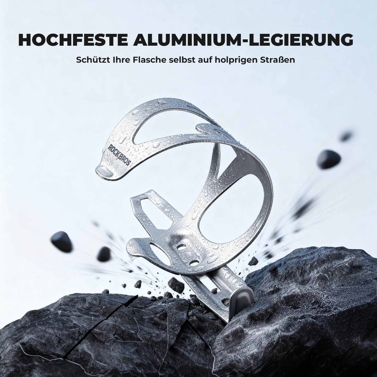 Ultrakevyt polkupyörän pulloteline - 33 g alumiiniseosta maasto-/maantiepyörille ROCKBROS