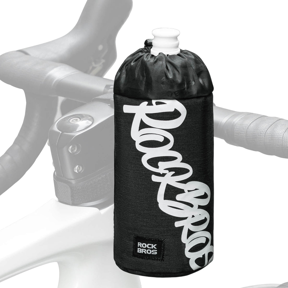 ROCKBROS Polkupyörän ohjaustasku Mini 1L juomapulloille Ø9 cm