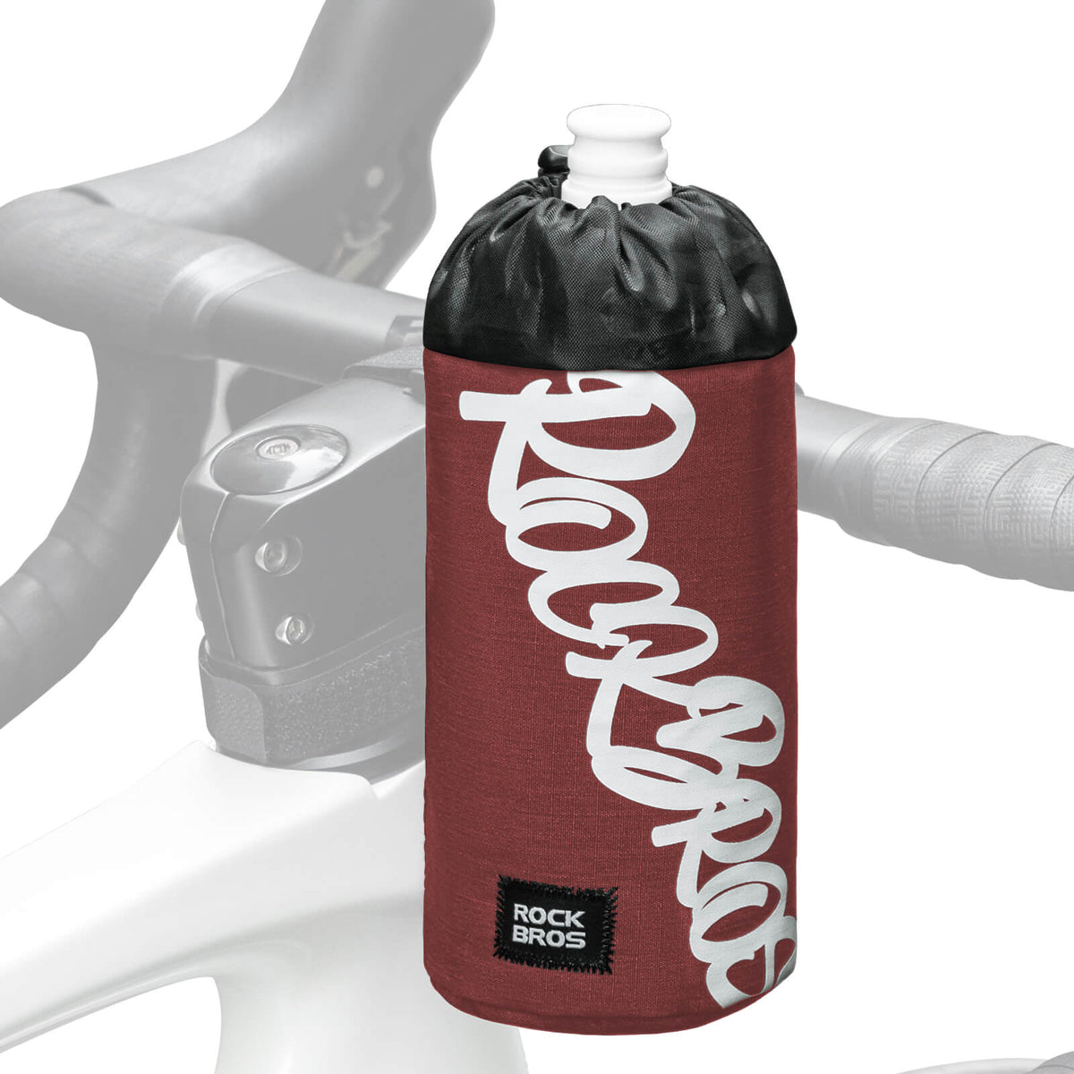 ROCKBROS Polkupyörän ohjaustasku Mini 1L juomapulloille Ø9 cm