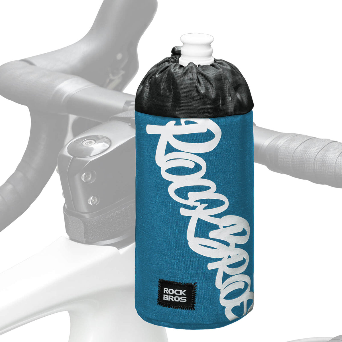 ROCKBROS Polkupyörän ohjaustasku Mini 1L juomapulloille Ø9 cm