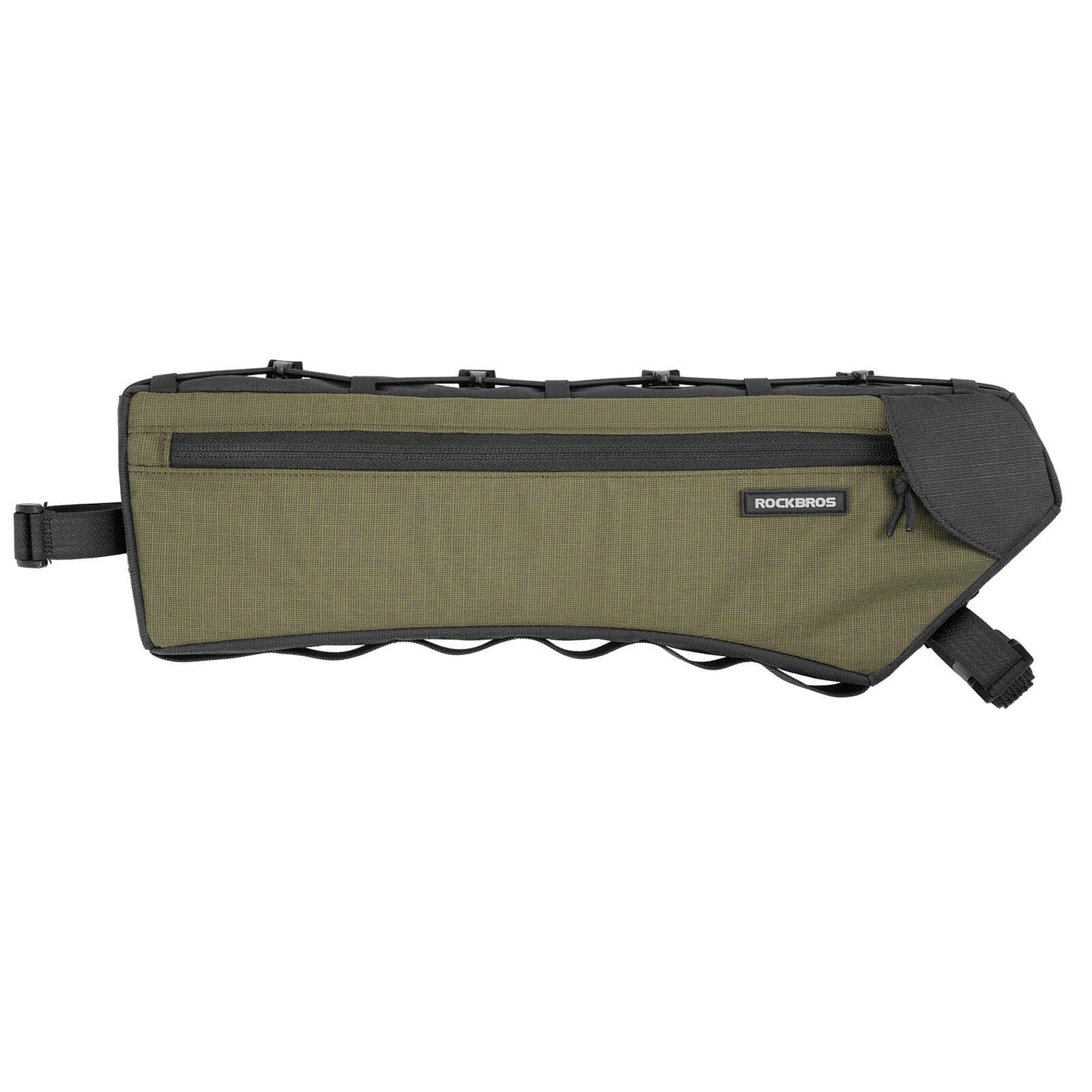 Polkupyörän runkolaukku, kolmiolaukku, 1,9 l, erittäin ohut ja nopea käyttö, ROCKBROS