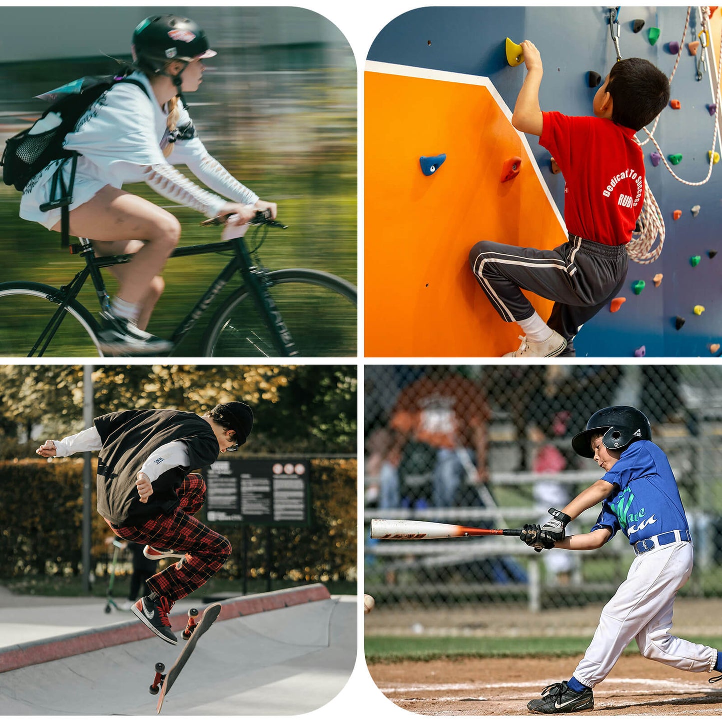 ROCKBROS puolisormipyöräilyhanskat, hengittävät SBR-materiaalista