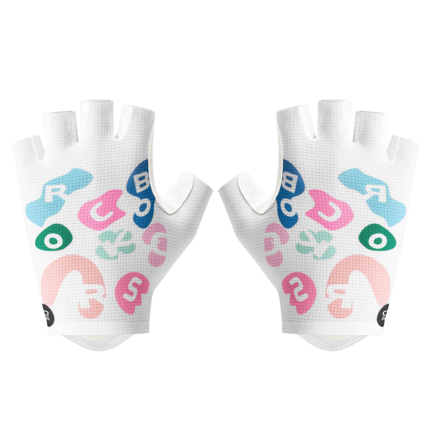 ROCKBROS puolisormipyöräilyhanskat, hengittävät SBR-materiaalista