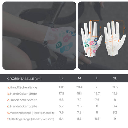 Pyöräilykäsineet SBR-pehmusteella, hengittävät, erittäin joustavat, ROCKBROS