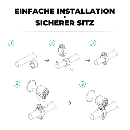 Sähköpyörän soittokello, 120 dB:n ääni, IPX5-vedenpitävä, älypuhelimen seuranta, ROCKBROS