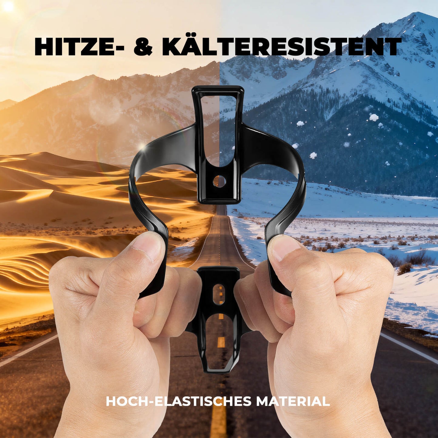 Pyörän pullotelineet, 2 kpl, ROCKBROS