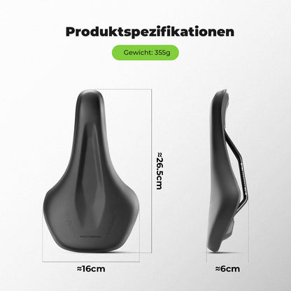 Kevyt ja hengittävä polkupyörän satula - Maastopyörään, maantiepyörään ja sorapyörään ROCKBROS