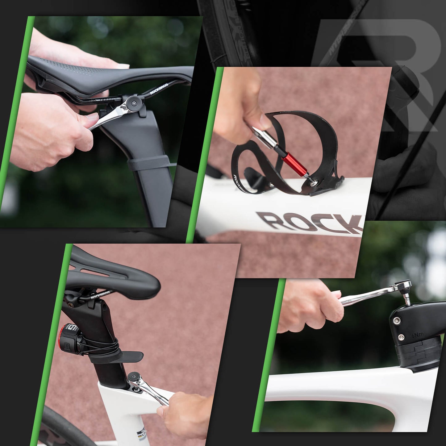 Magneettinen polkupyörän työkalusarja räikkäavaimella ROCKBROS