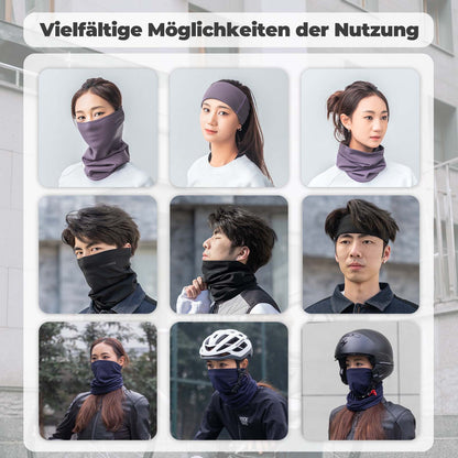 Monitoiminen fleece-pipo ja pehmeä kasvomaskihuivi ROCKBROS