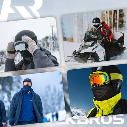 Monitoiminen fleece-pipo ja pehmeä kasvomaskihuivi ROCKBROS