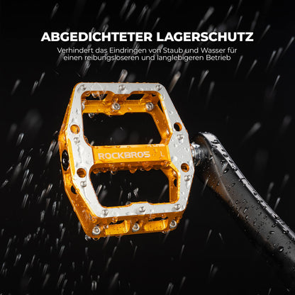 Polkimet liukuesteillä - Leveä lava ja kromi-molybdeenista valmistettu akseli ROCKBROS