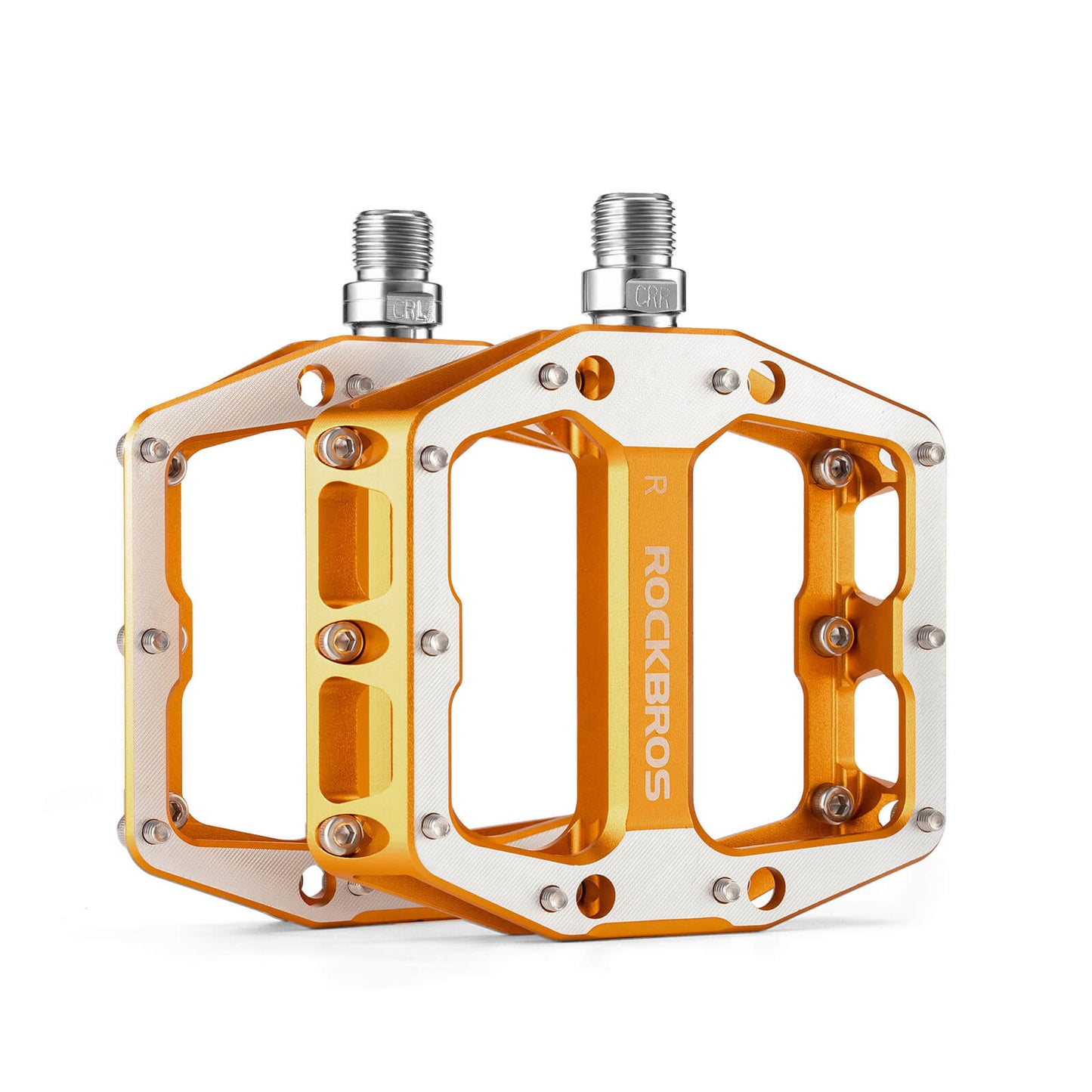 Polkimet liukuesteillä - Leveä lava ja kromi-molybdeenista valmistettu akseli ROCKBROS